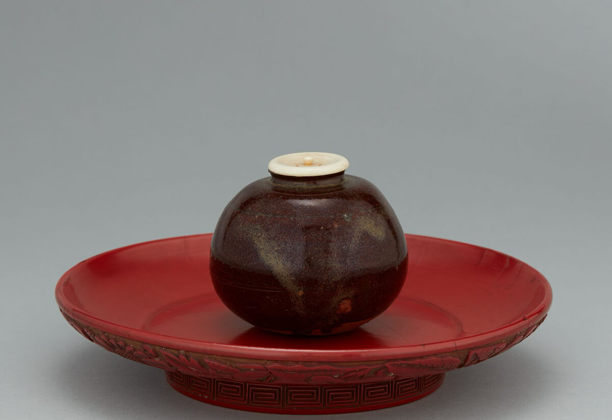 大名物 唐物茄子茶入 銘 富士の画像