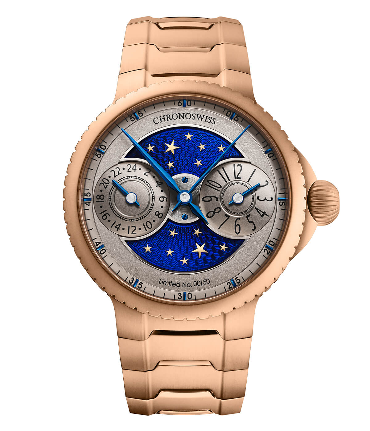 「パルス GMT エナメル スカイゴールド」の画像