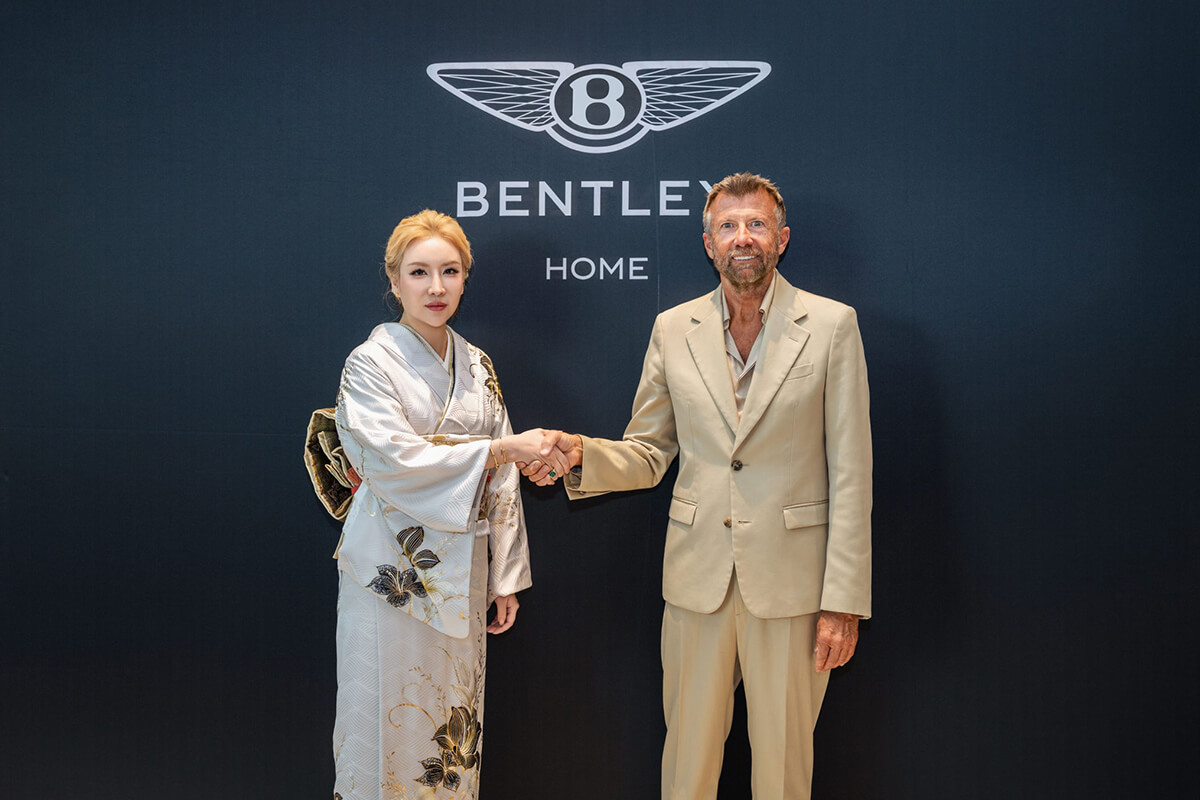 アンドレア・ジェンティリーニ氏と高木佳CEOの画像