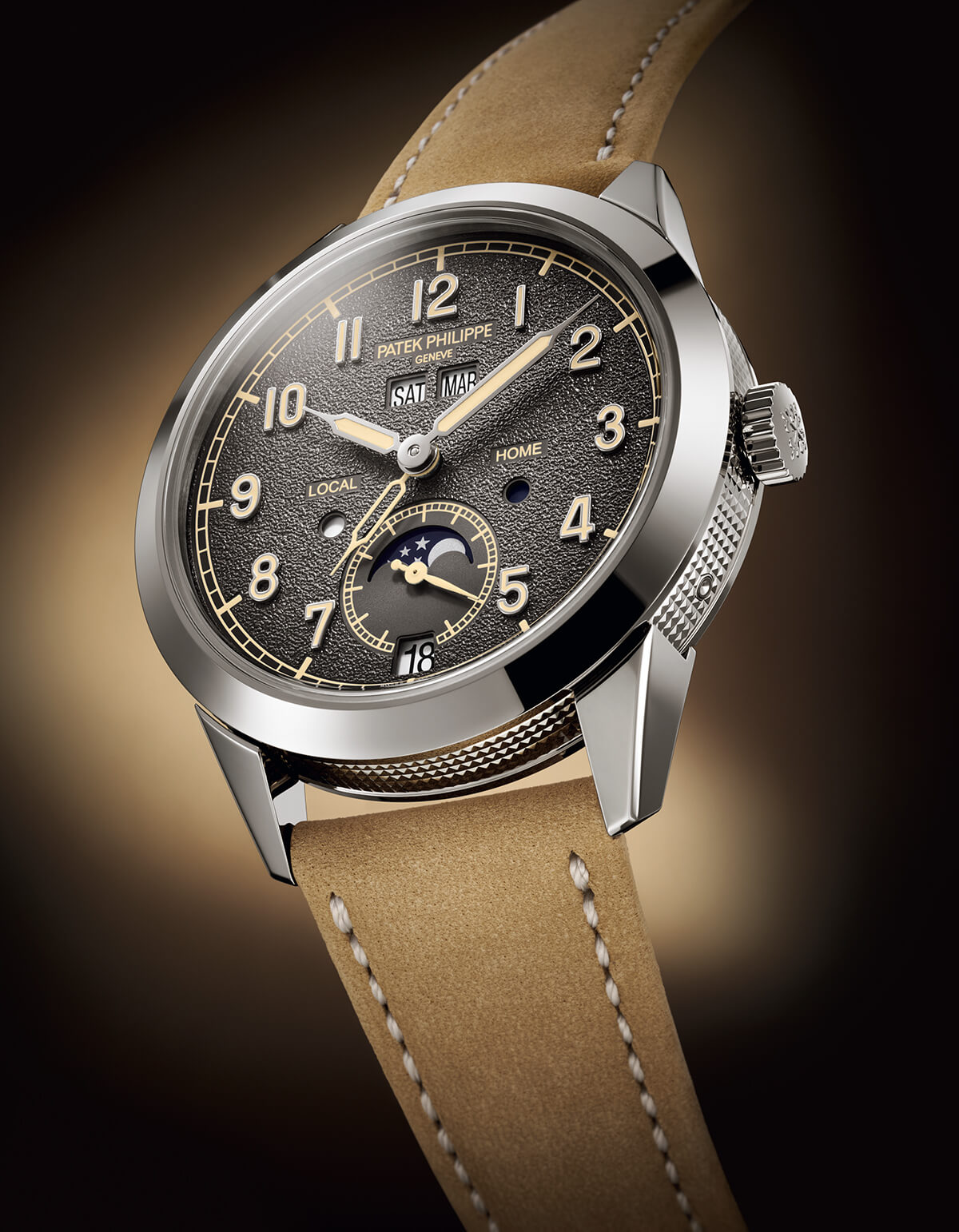 PATEK PHILIPPEの「年次カレンダー・トラベルタイム 5326G」の画像
