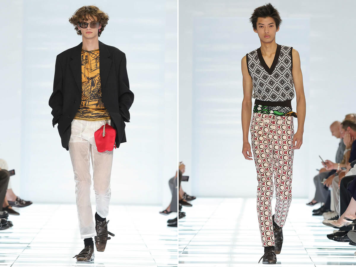 “プラダ”2027年春夏コレクションの画像
