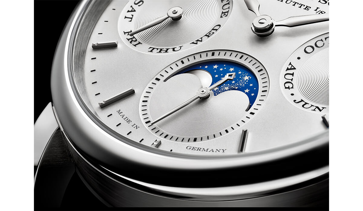 A. LANGE & SÖHNEの「サクソニア・アニュアルカレンダー」の画像